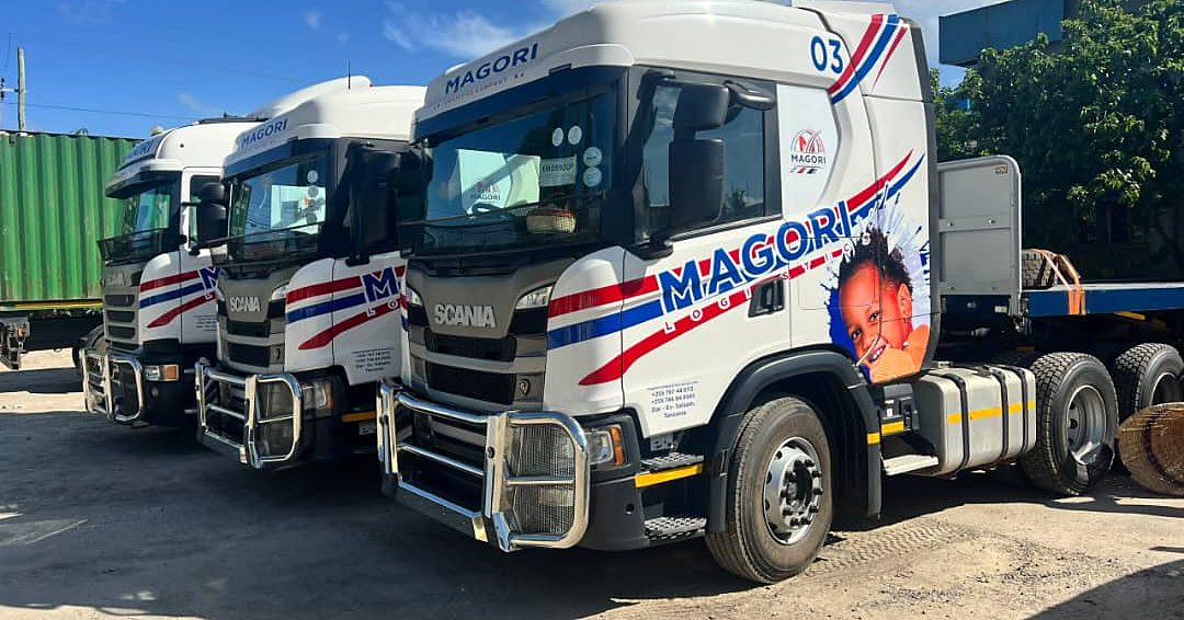 Magori Logistics truck ready to load general cargo